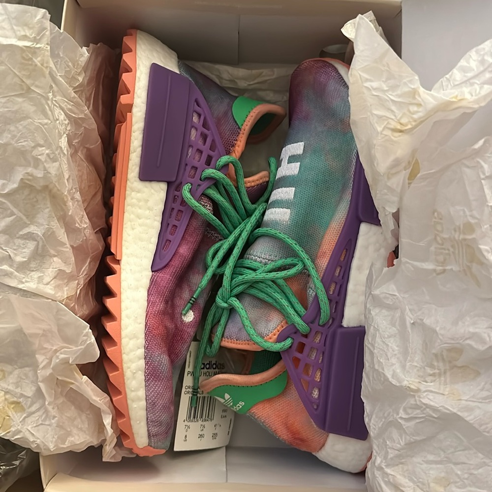 Adidas Human Race NMD Pharrell Holi Festival Chalk Coral